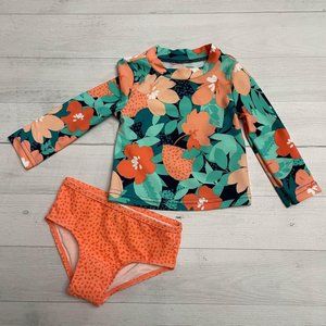 carters‎ baby girls swimsuit 6 months